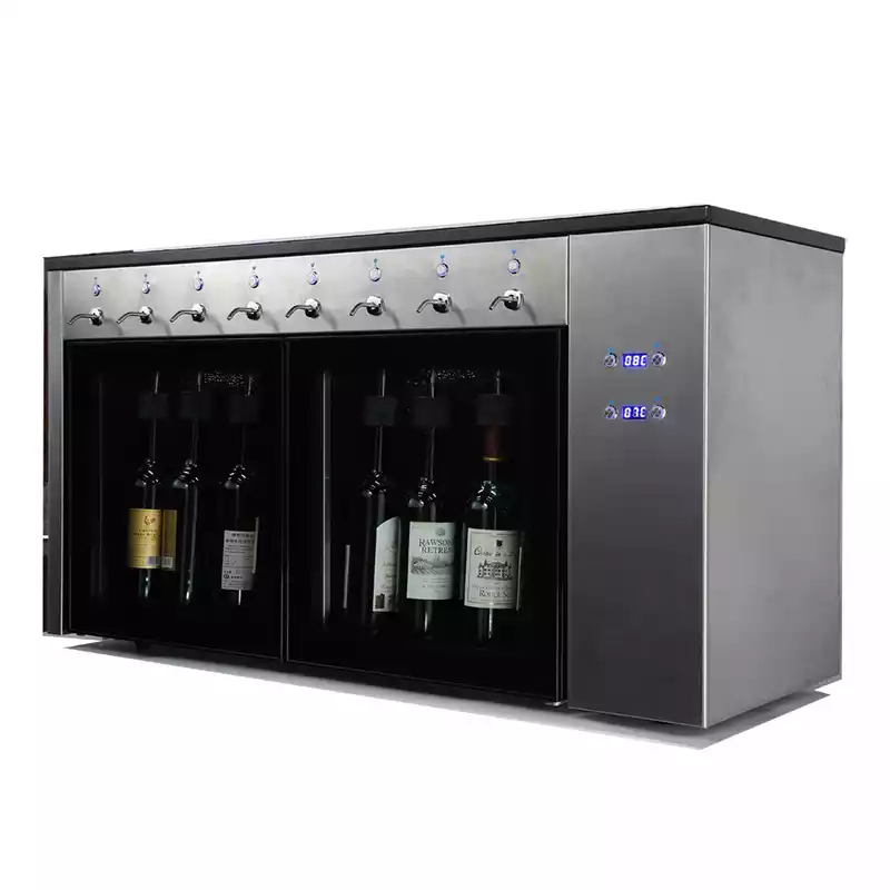 2 Bottles Wine Dispenser with Nitrogen - China Wine Dispenser and Wine  Cooler price